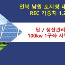 장수 태양광발전소 이미지