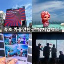 상상의 바다를 그려봐요 | 속초 가볼만한곳 BEST 올데이속초패스로 즐기는 실내 전시 뮤지엄엑스