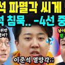 이준석 심각한 공직선거법 위반 허위사실 공표 이미지