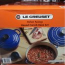 [공구]르쿠르제"Cast Iron Round French Oven Set" 2피스 세트 이미지