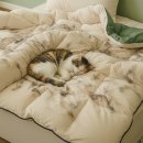 몽실몽실 | 바자르 반려동물 겨울 차렵이불, 몽실몽실 먼지없는 극세사 양면 후기