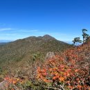 2023-10-02 지리산천왕봉 오후 산행(백무동 원점회귀 코스:백무세석천왕봉 코스)- 촛대봉에서 월출산 조망