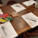 영문 모던캘리그라피((bg. 카퍼플레이트) | 북살롱] 모던영문캘리그라피 :: '영문으로 쓰는 우아한 한 줄' 원데이클래스 후기 (feat. 연남동 반서재)