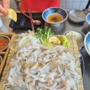 파리바게트안산초당점 | 안산 횟집 가성비 반달섬 근처 도다리세꼬시 물회는 어촌계1번지