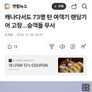 캐나다서도 73명 탄 여객기 랜딩기어 고장…승객들 무사 이미지