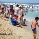 주문진해수욕장 주차장 화장실 이미지