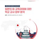 일본의 IB 도입, 현황과 과제는 무엇일까? 이미지