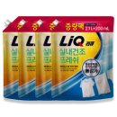 [G마켓](대용량 증량팩)리큐 실내건조 프레쉬 베이킹소다 구연산 세탁세제 2.3L(2.1L+200ml) 4개 - 13,810원 이미지