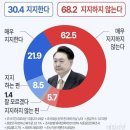 윤 대통령 지지율, 국회 탄핵안 가결 후 30%대 회복 이미지