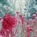 맨드라미 화단 이미지