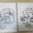 어반스케치 | 선 하나로 공간을 지배하는 법! 곰손도 금손 되는 어반스케치 2차 강좌 후기