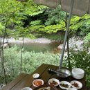 달궁산장민박 | 지리산 계곡 평상 계곡 백숙 은행나무식당