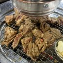 신도림역 고기집 우리들숯불갈비에서 통돼지갈비