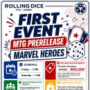 [평택_롤링다이스] Marvel Super Heroes (MSH) 프리릴리즈 일정 안내(6/19~20) 이미지