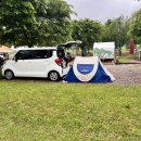 (주)허브포트리스 | 구미 낙동강체육공원 오토캠핑장 비바람이 부는날 캠린이의 첫 캠핑