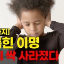 이명 3개월만에 사라졌다 눈침침, 탈모 까지 이미지