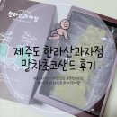 외도초등학교 | 한라산과자점 말차초코샌드 쿠키 제주도 여행선물추천 후기