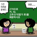 270으로 키 아이큐 고추 배분하기 이미지
