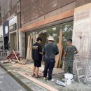 태양 공구 상가 | 방부목 데크 문주등 난간대 시공사례 비용 문의