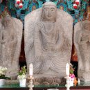 용장사석불좌상 이미지