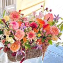 엄마꽃집 | 잠실꽃집 엄마 환갑 꽃바구니 맞춘 후기