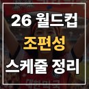 강호환경자원 | 2026 월드컵 한국 대표팀 일정 총정리｜조 편성부터 경기 예상까지