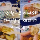 2147 | 인천→오키나와, 대한항공 KE2147 기내식 솔직 후기