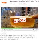 생맥주 피쳐 실제 용량 이미지