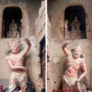 황하 답사 ㅡ 2. 낟가리 모양 바위산에 불상이 차곡차곡... 중국 4대 석굴 맥적산 이미지