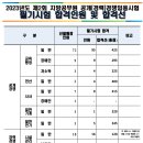 2023 인천시교육청 지방공무원 임용 필기시험 합격선 이미지