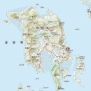 섬 등산지도(가)