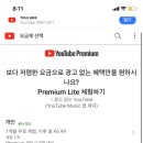 유튜브 프리미엄 터키들아 이거 맞아 ? 이미지