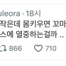 키작남은 왜 작은데 몸키우면 꼬마돌같은 느낌을 준다는걸 모르고 헬스에 열중하는걸까 이미지