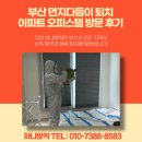 부산 먼지다듬이 퇴치 전문 업체 아파트 오피스텔 방문 후기