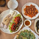 마늘은약이다보쌈 | 울산 신정동 맛집 보쌈댁 후기(마늘보쌈 + 오징어볶음 + 부추전 세트)