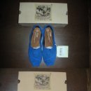 Cobalt Blue Suade TOMS 이미지