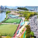 안양천 산책로 이미지