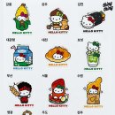 헬로우키티 지역별 키링 출시 이미지
