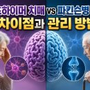 알츠하이머 치매와 파킨슨병 치매의 차이점과 관리 방법