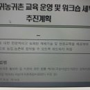 서천군 귀농 귀촌 (심화과정)운영및 교육생모집 이미지