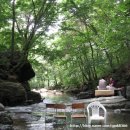 계곡이 있는 풍경 이미지