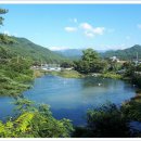 거창수승대무지개 이미지