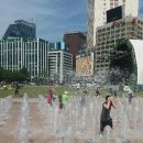 바닥분수 이미지