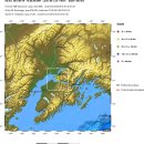 미국 알라스카 앵커리지 도심해안 리히터 규모 5.0 지진발생 이미지