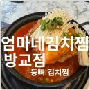 등뼈 | 동탄김치찜 엄마네김치찜방교점 매콤한 등뼈 김치찜 후기