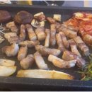 부추랑 삼겹살 이미지