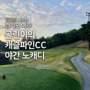 캐디캐슬 | 여주 캐슬파인CC 3부 야간 노캐디 골린이 후기 좌충우돌
