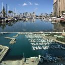 마린시티 파크하얏트호텔 앞
