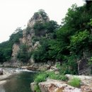 계곡 끝집 이미지