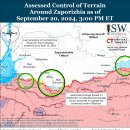 러시아 공세 캠페인 평가, 2024년 9월 20일(우크라이나 전황 이미지